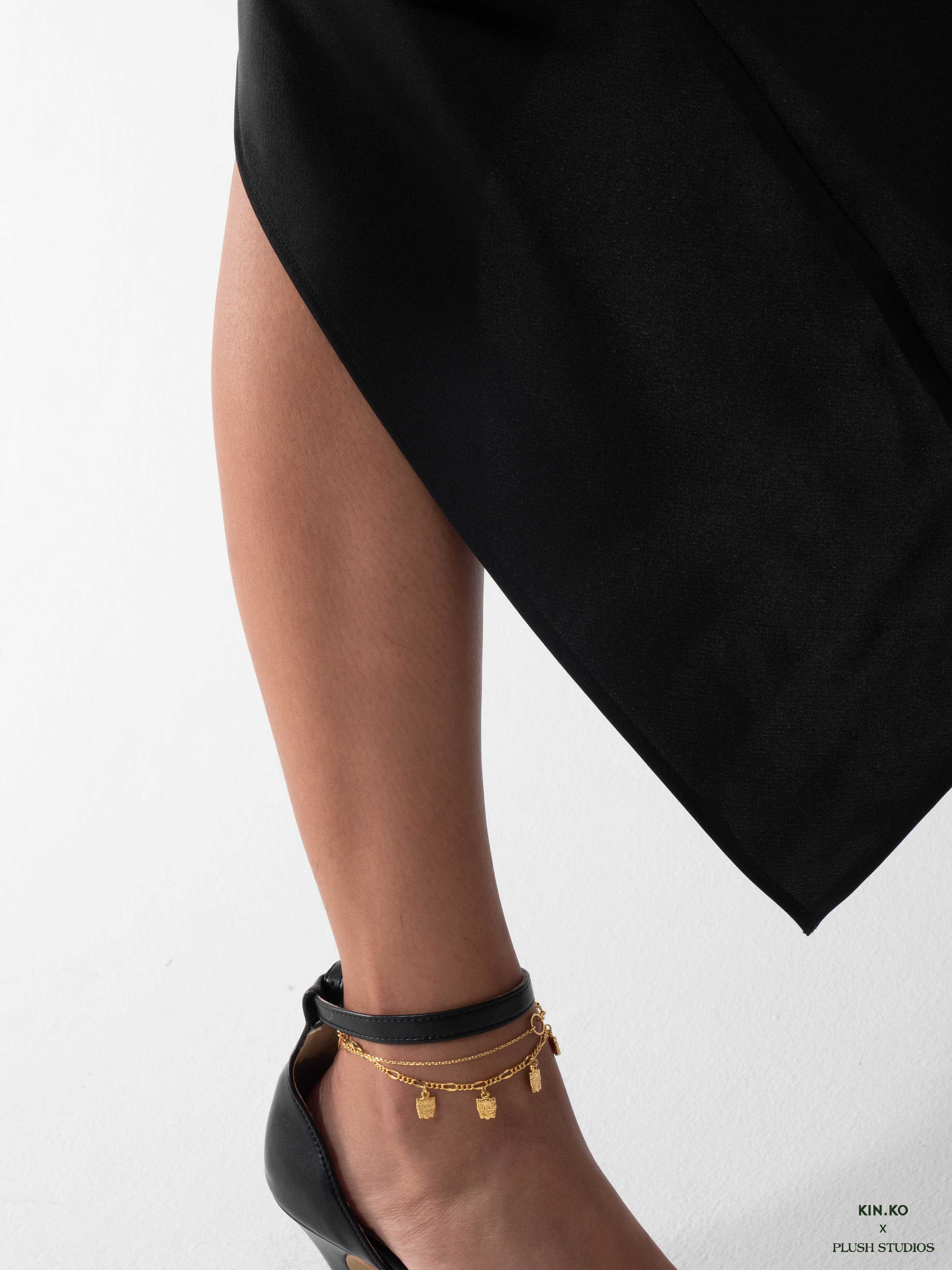 [Limited edition Bundle] เซ็ทรองเท้าส้นสูง Kiera Platform คู่กับ Kinko Jewelry