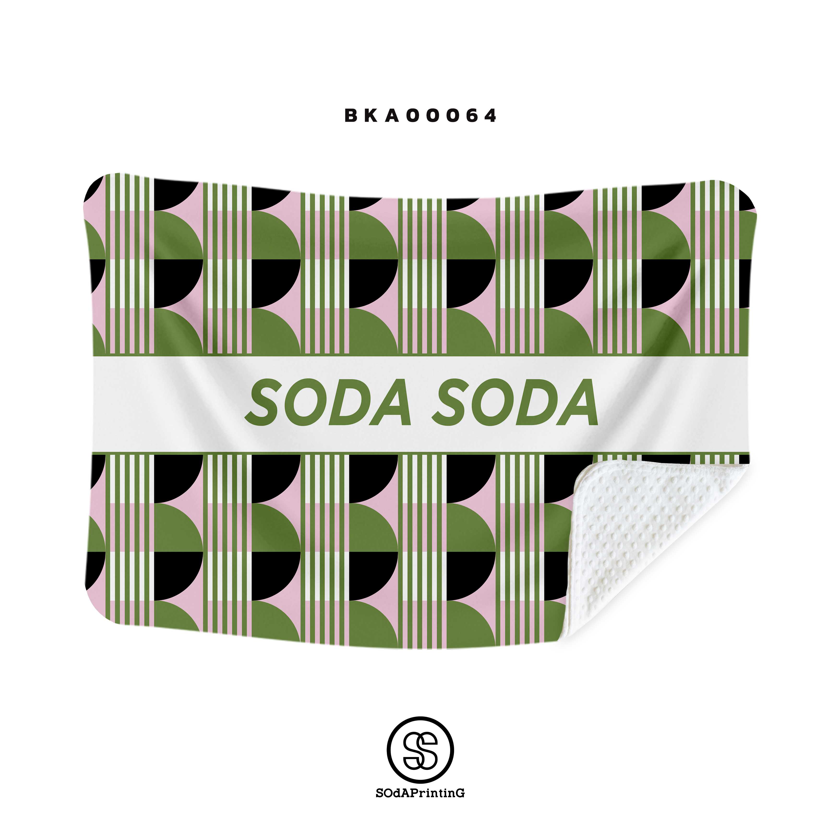 ผ้าห่ม ใส่ชื่อได้ #Geo รหัส BKA00064 #SOdAblanket #SOdAhome