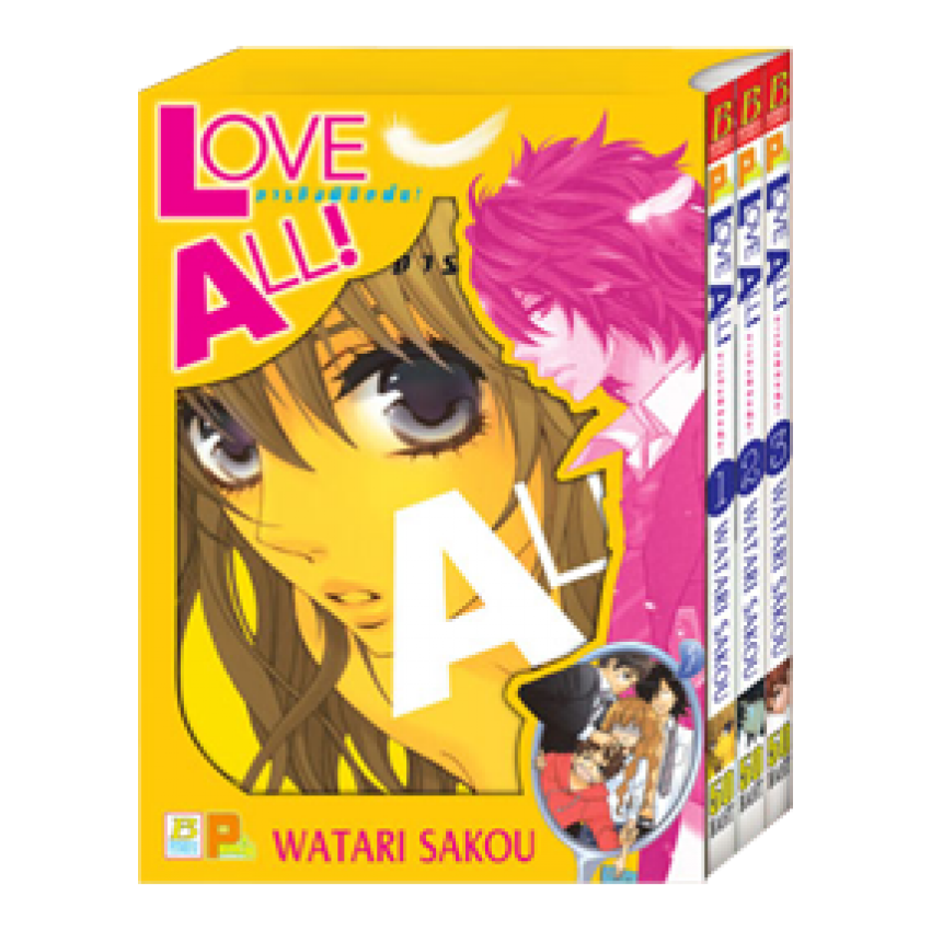 (ขีดสี) S40_PACK SET! LOVE ALL! ภารกิจพิชิตฝัน! + Box Set (1-3 จบ)