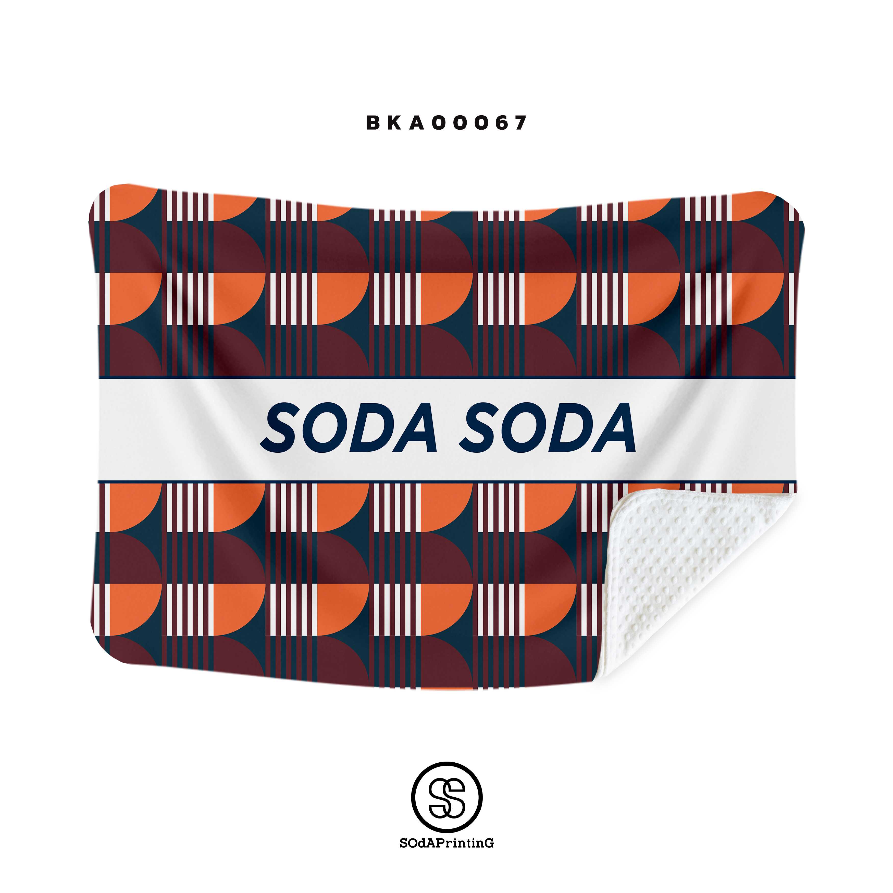 ผ้าห่ม ใส่ชื่อได้ #Geo รหัส BKA00067 #SOdAblanket #SOdAhome