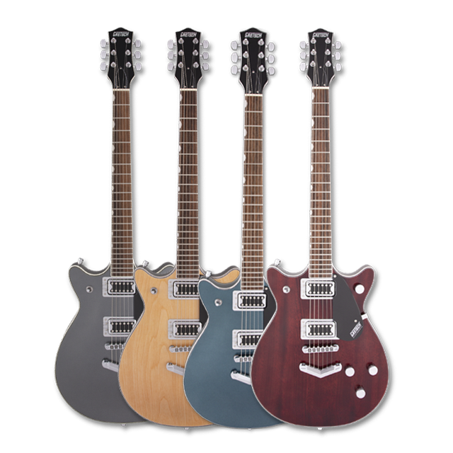 GRETSCH G5222 ELECTROMATIC DOUBLE JET BT WITH V-STOPTAIL