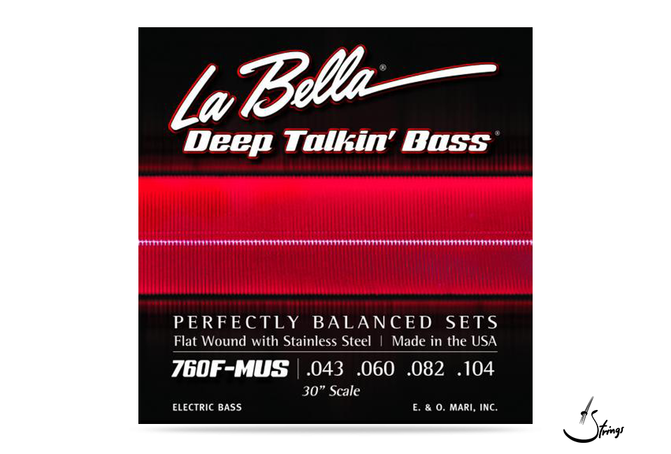 La Bella STAINLESS STEEL FLAT WOUND