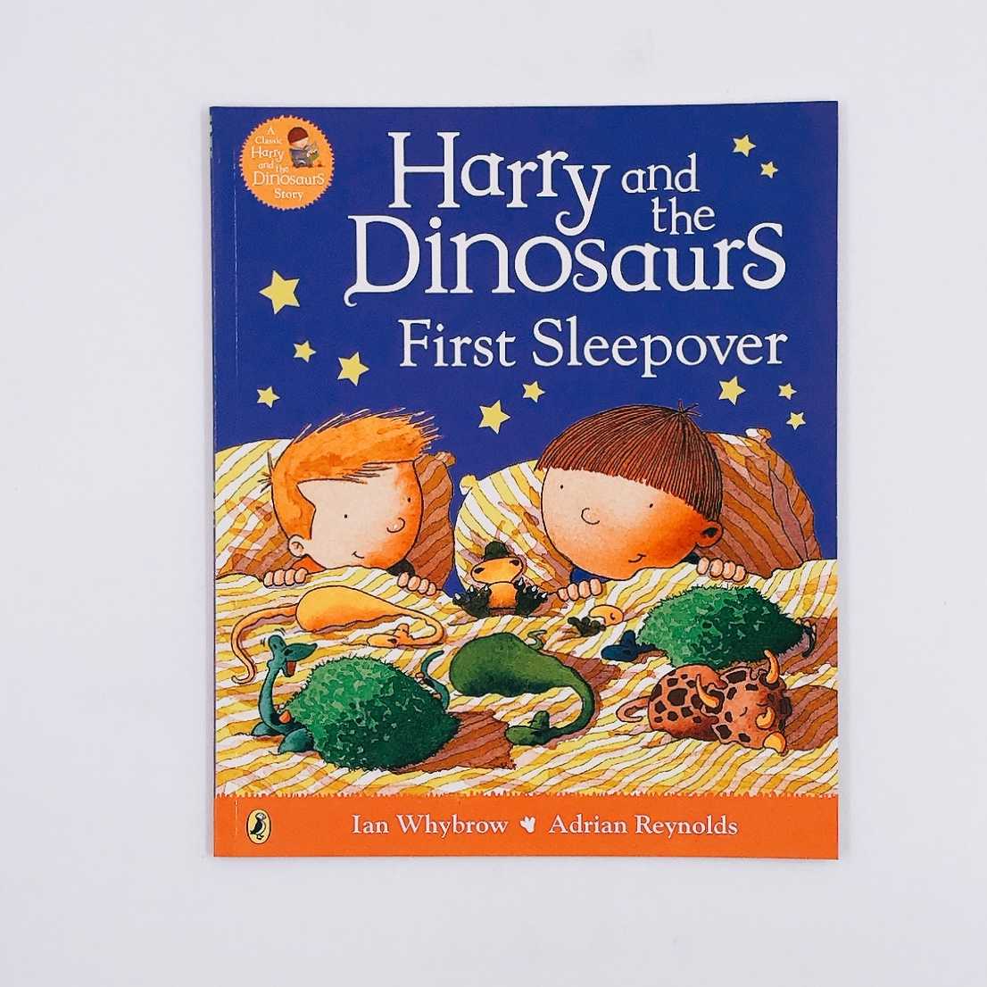 นิทานปกอ่อน Harry & the Dinosaurs First Sleepover