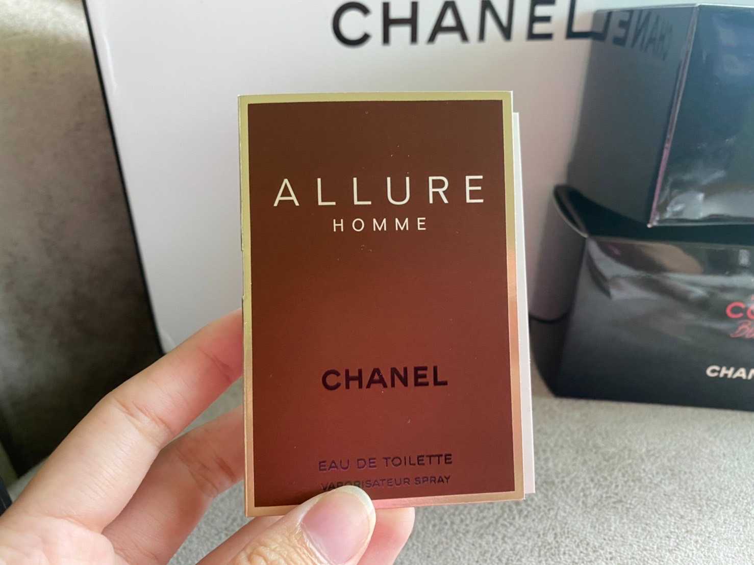 Vial Chanel Allure Homme edt