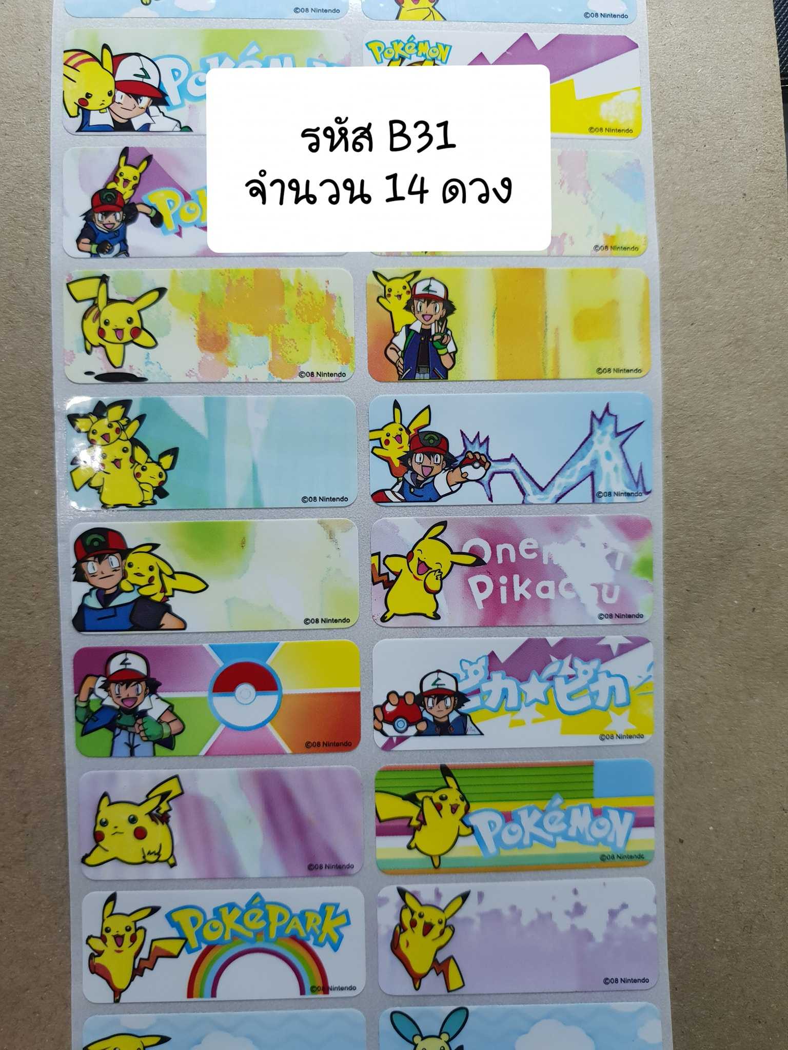 B31  Pokemon