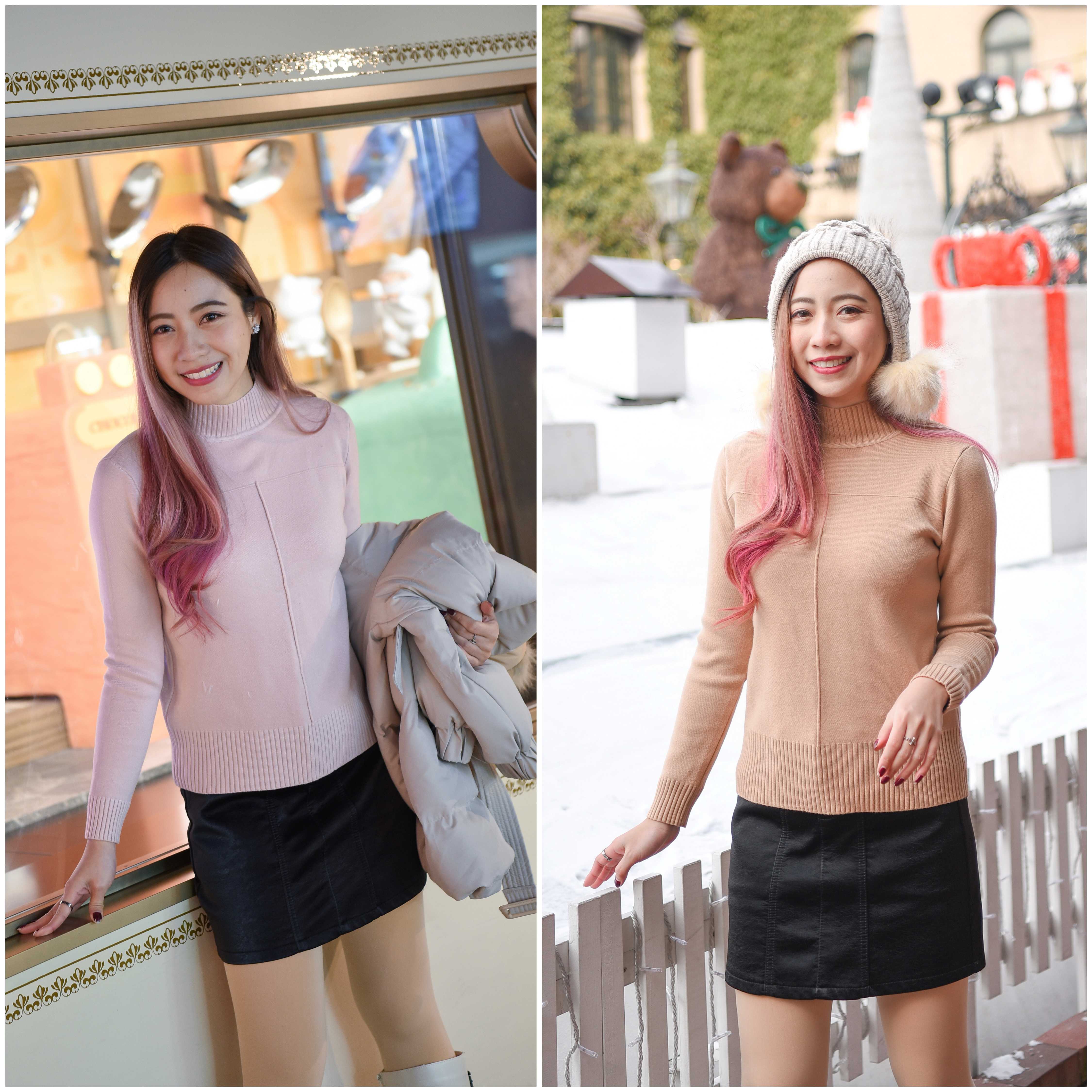 KozySnow T0013 เสื้อสเวตเตอร์ เสื้อสเวตเตอร์ผู้หญิง เสื้อไหมพรม เสื้อสเวตเตอร์แขนยาว