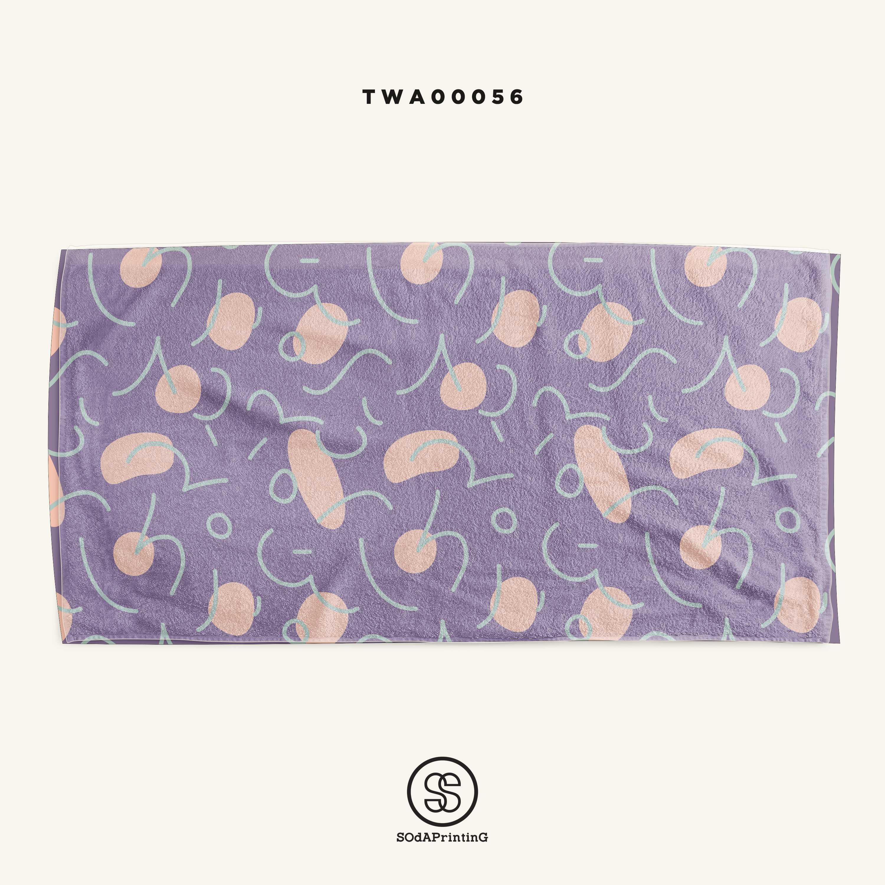 ผ้าเช็ดตัว Party  รหัส  TWA00056  #SOdAtowel #SOdAhome #PartyCollection