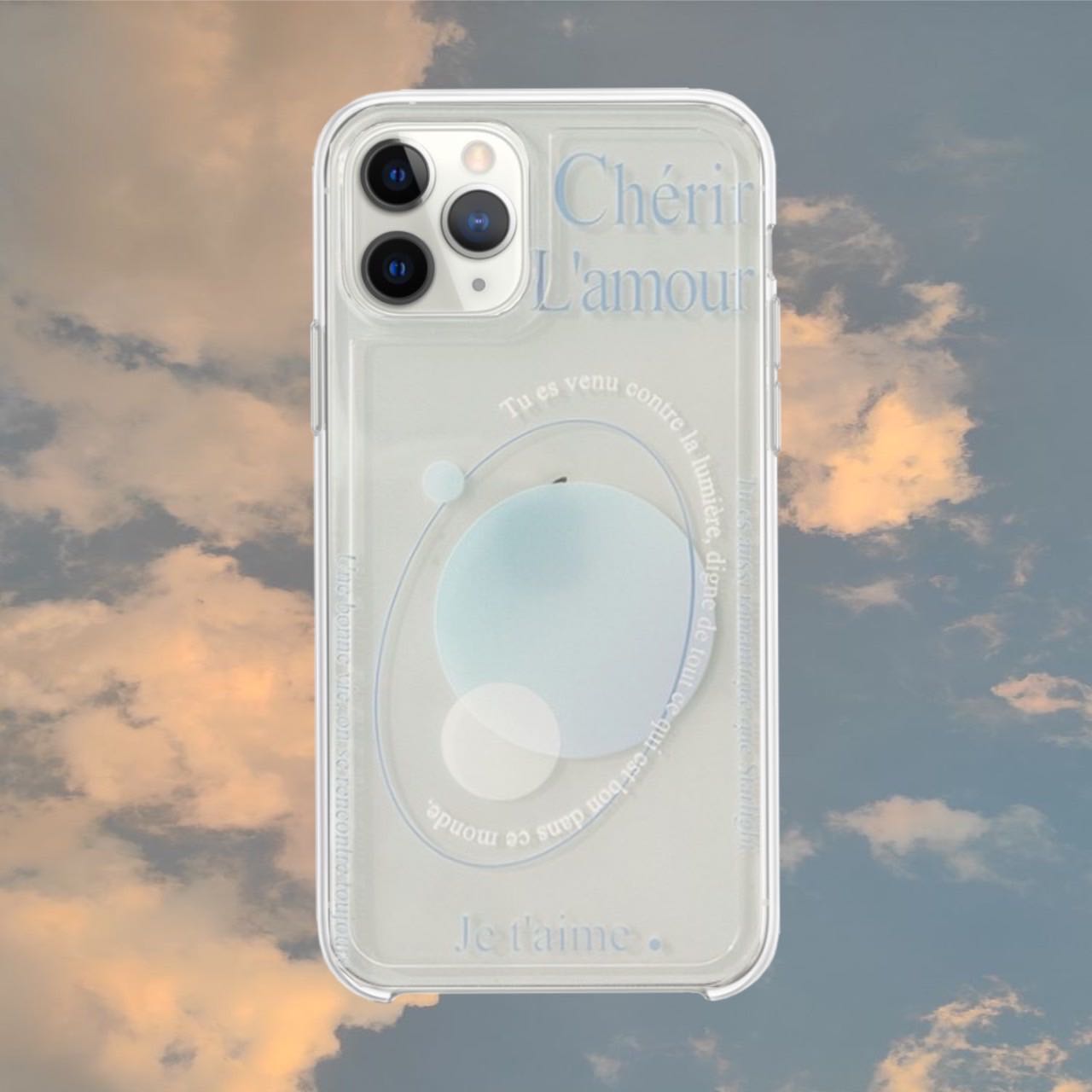 พร้อมส่ง💌 เคส iPhone ลาย Je t’aime💙