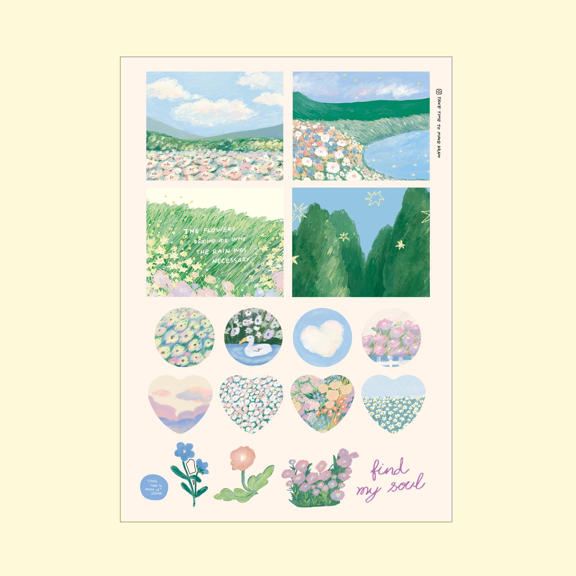 Find my soul sticker
