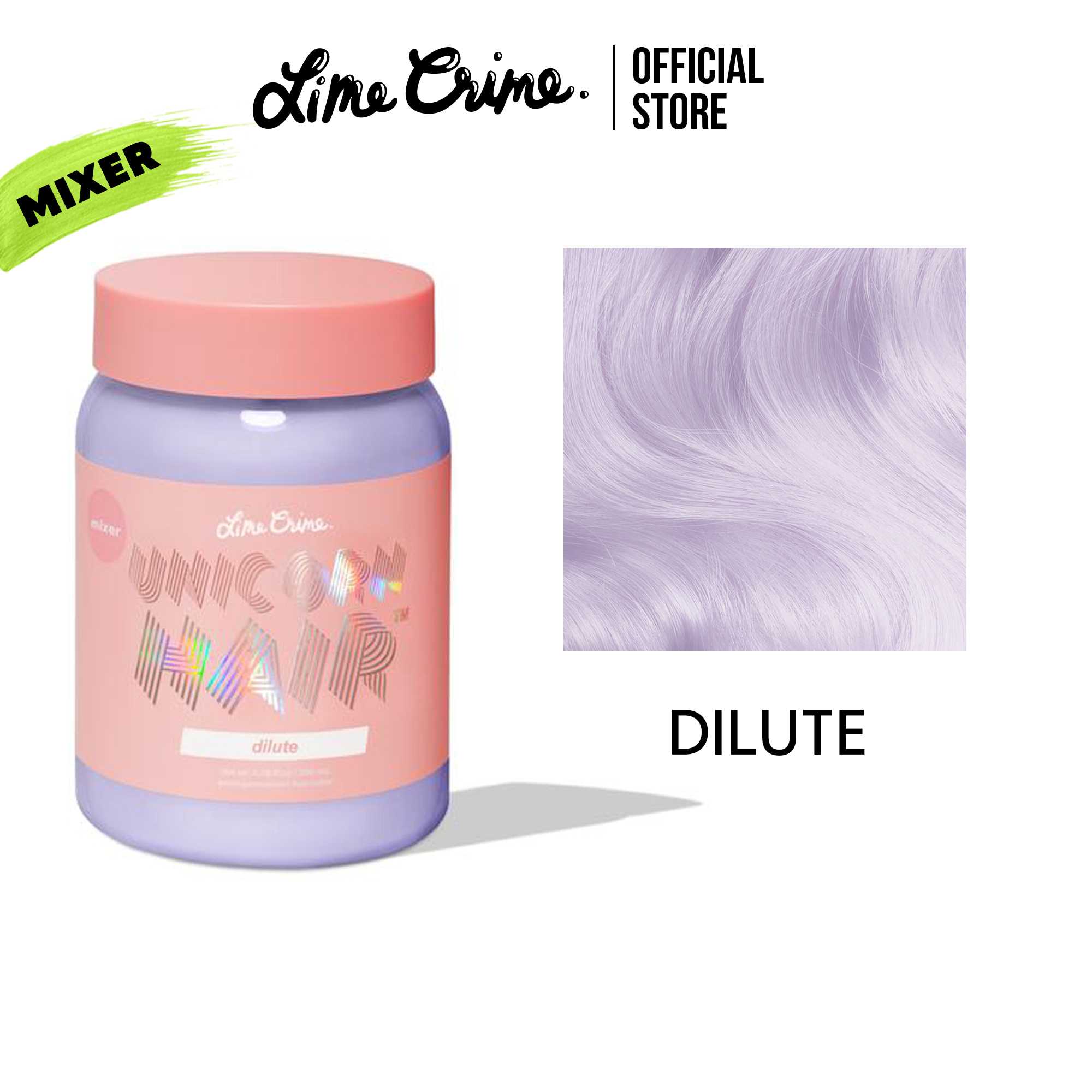 Lime Crime Unicorn Hair Dilute (Mixers / Hair Toner) เป็นตัวเจือจางสี และ Hair Toner ในหนึ่งเดียว