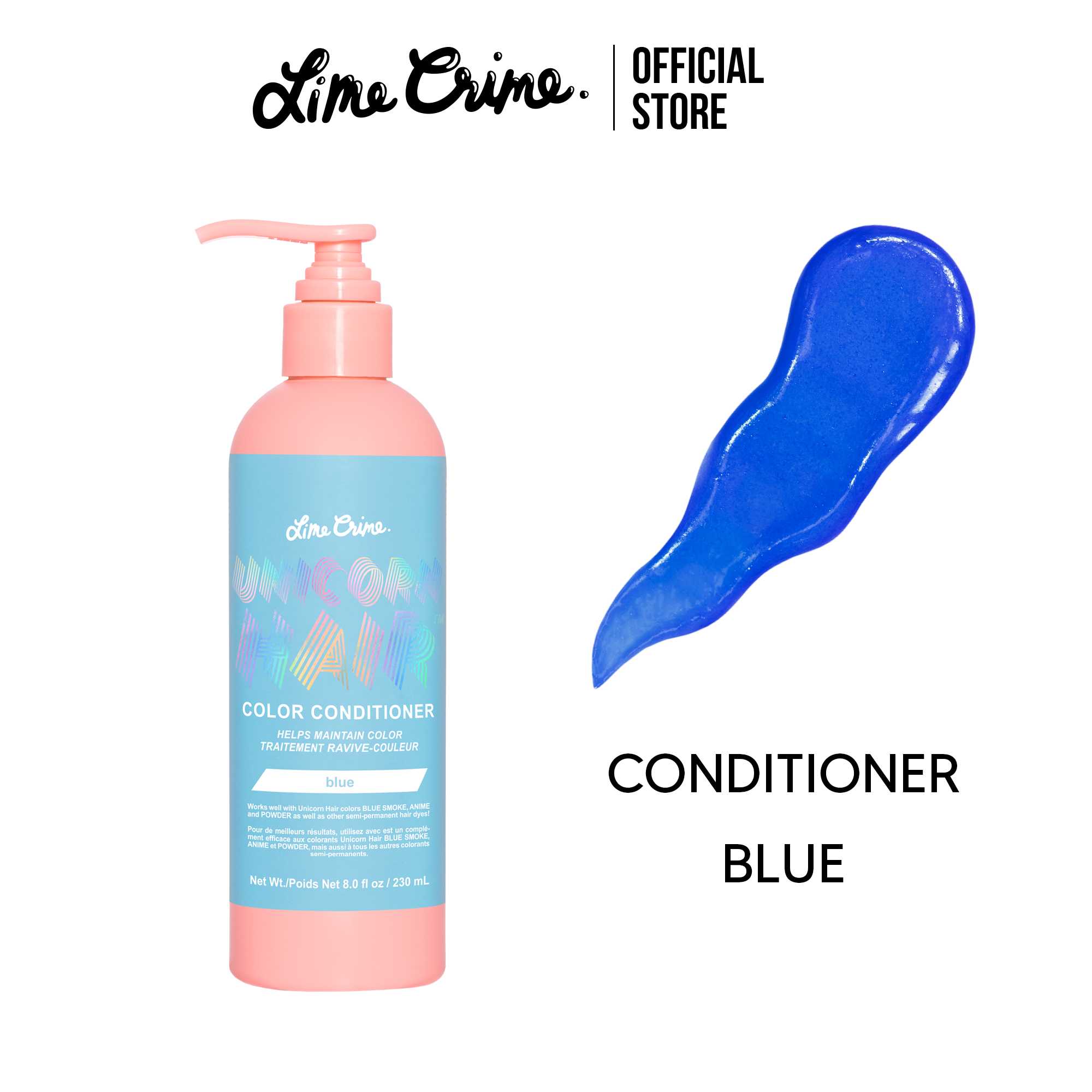 Lime Crime Unicorn Hair Color Conditioner สี Blue By Lime Crime Thailand