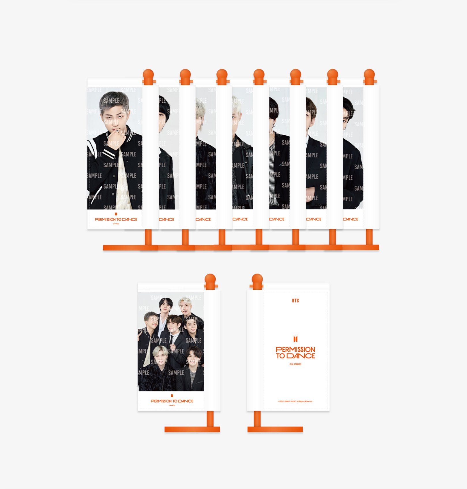 🧡#BTS PTD Merch Mini Flag [JM/JK]