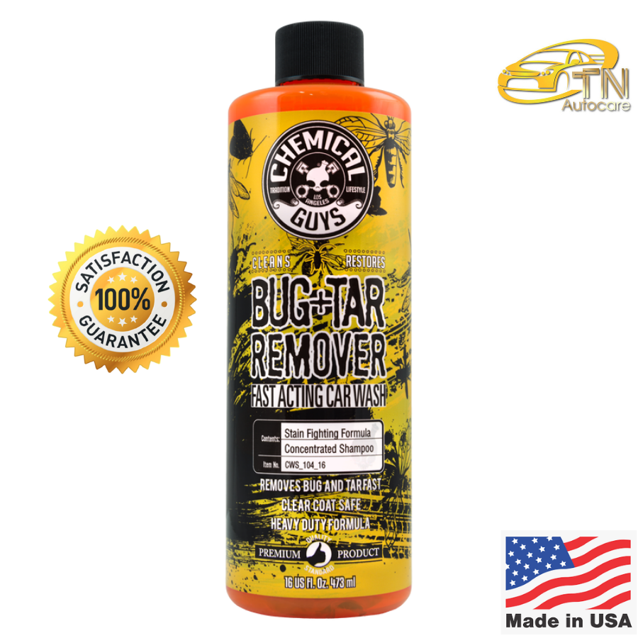 Chemical Guys Bug & Tar Remover Wash Cleaner (16 oz) (ของแท้)