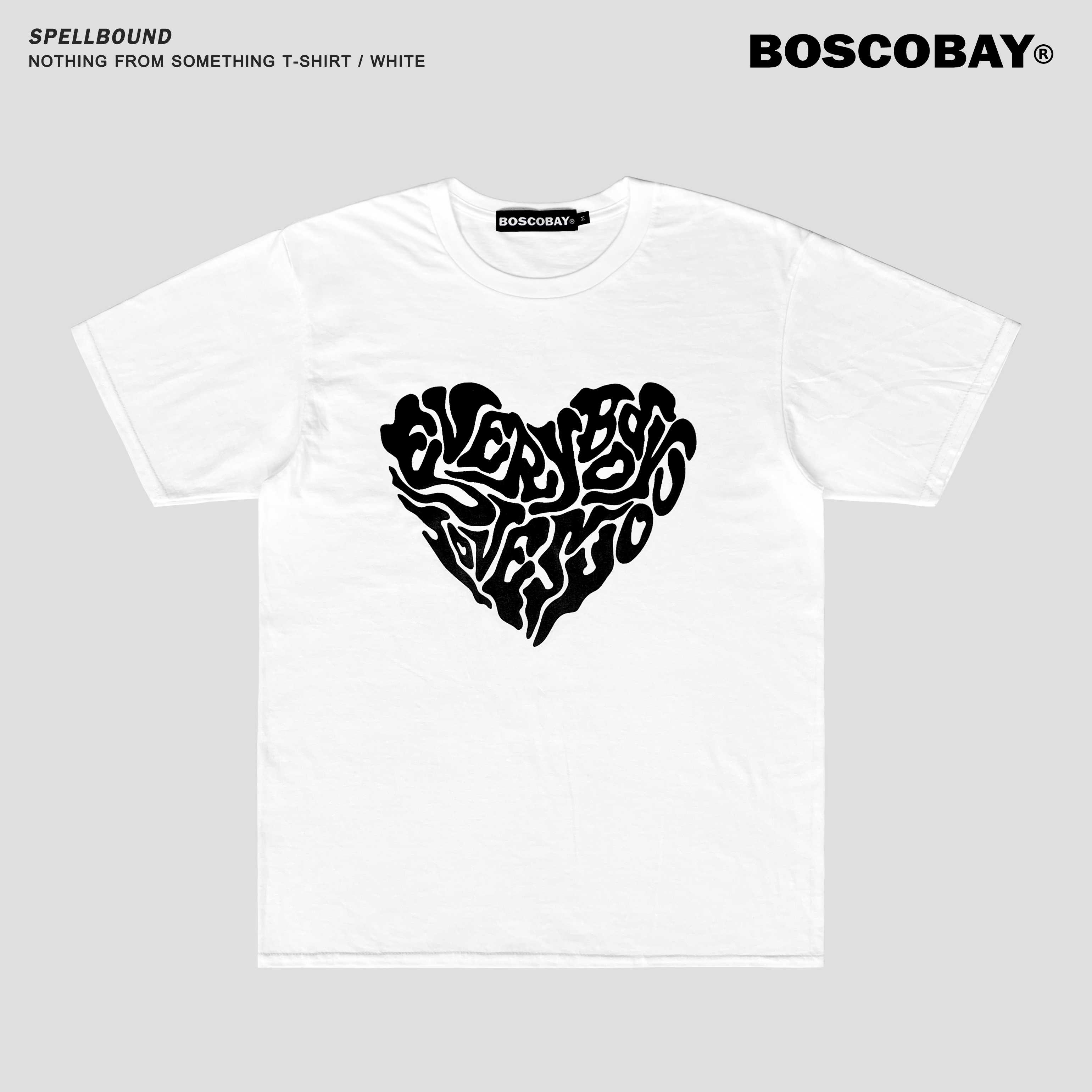 SPELLBOUND nothing from something T-shirt / White ❤