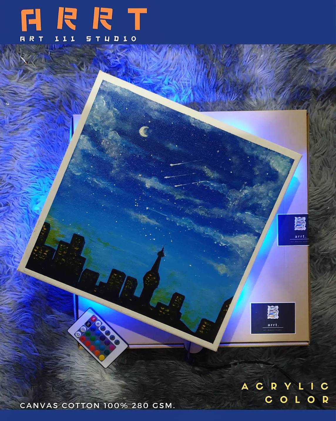 ภาพตกแต่งห้องประดับไฟ LED ARRT #009