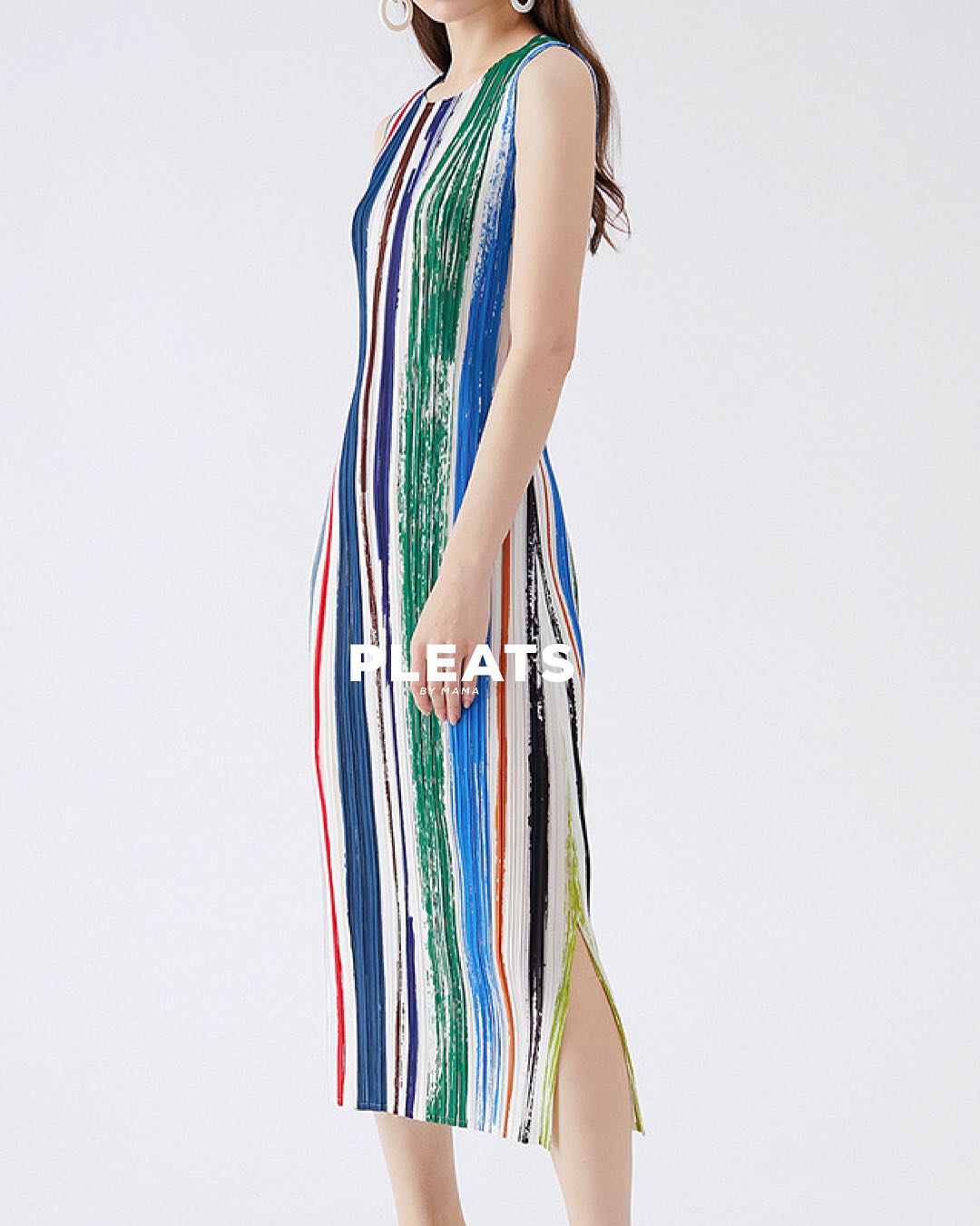 PLEATS DRESS - D041
