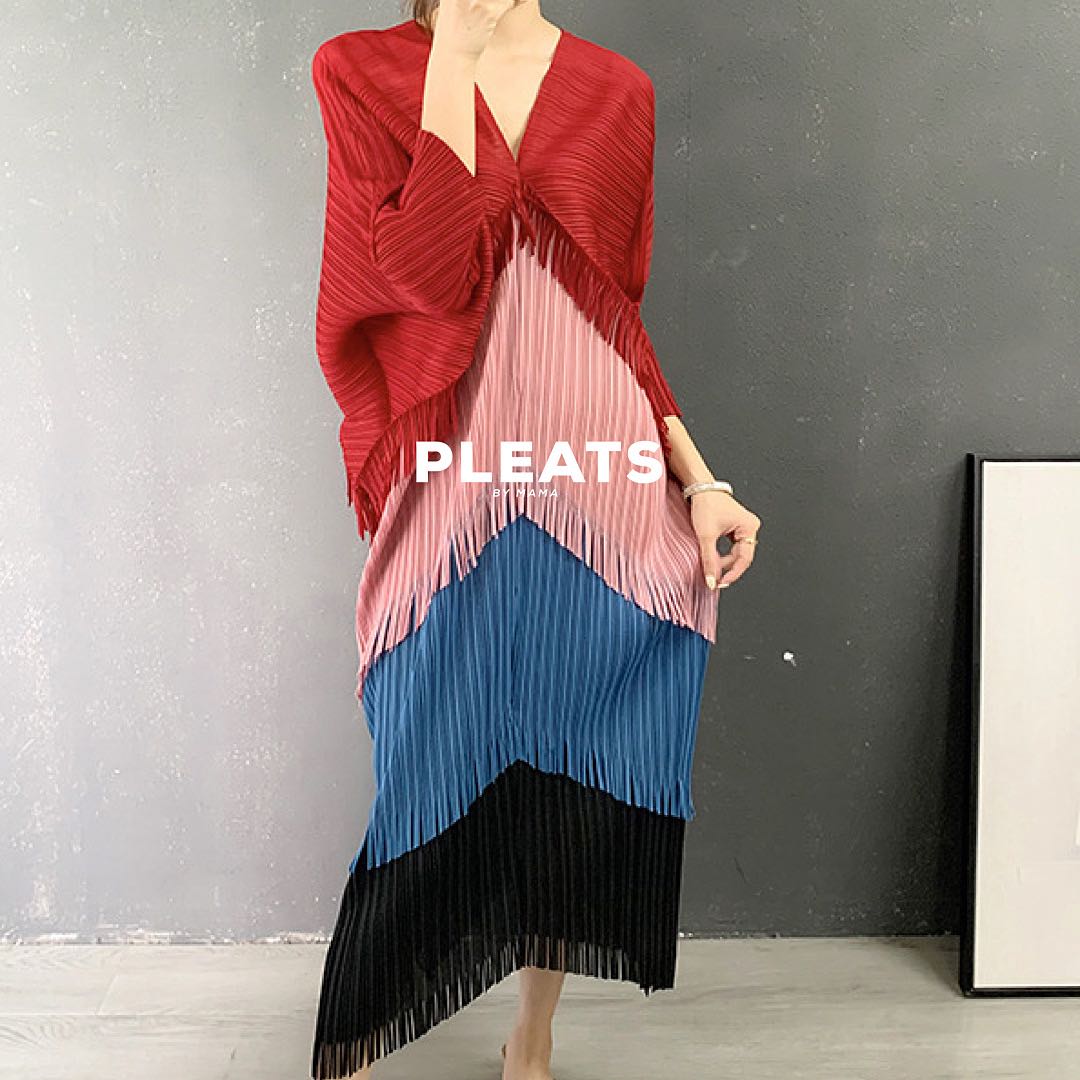PLEATS DRESS - D039