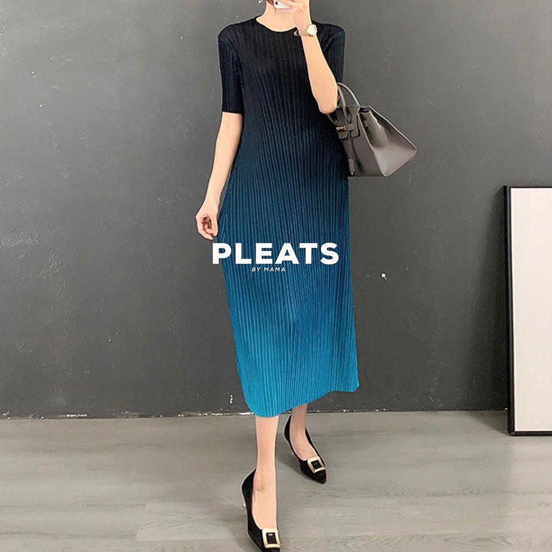 PLEATS DRESS - D037