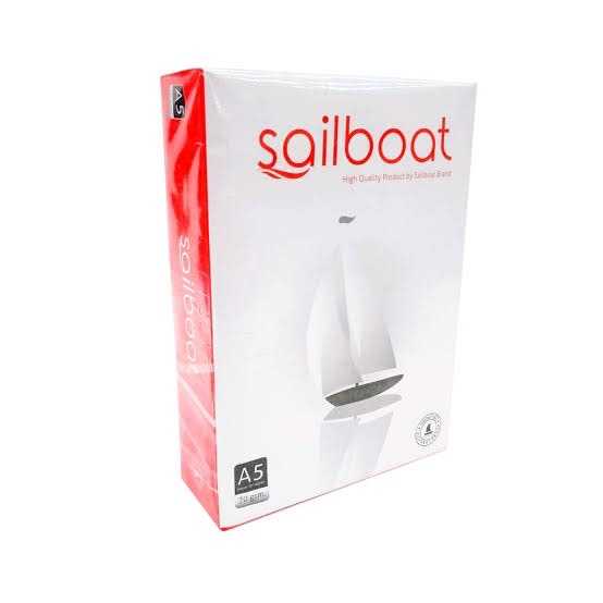 กระดาษA5 Sailboat หนา 70แกรม / 80แกรม