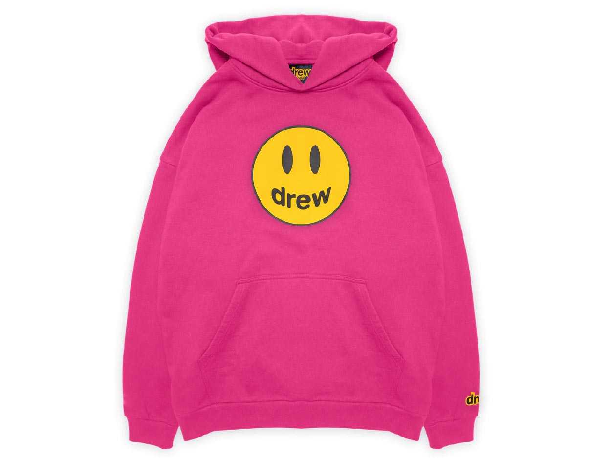 drew house mascot Hoodie (MAGENTA)
