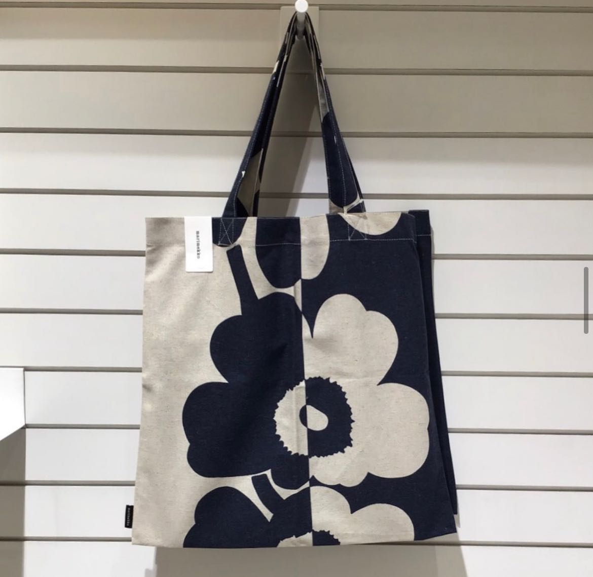 Marimekko suur unikko tote bag