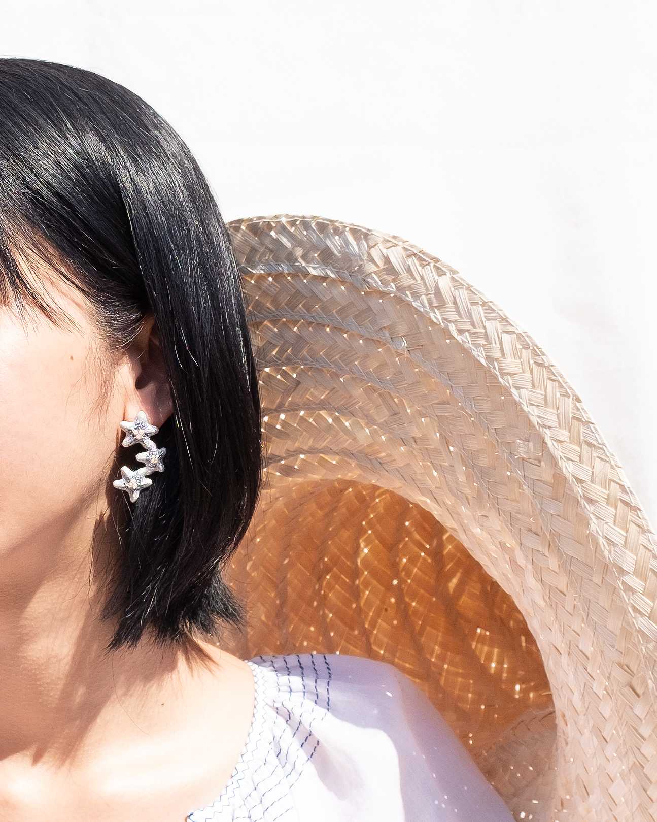 Little Mermaid: Star Fish Earrings /ต่างหูปลาดาว