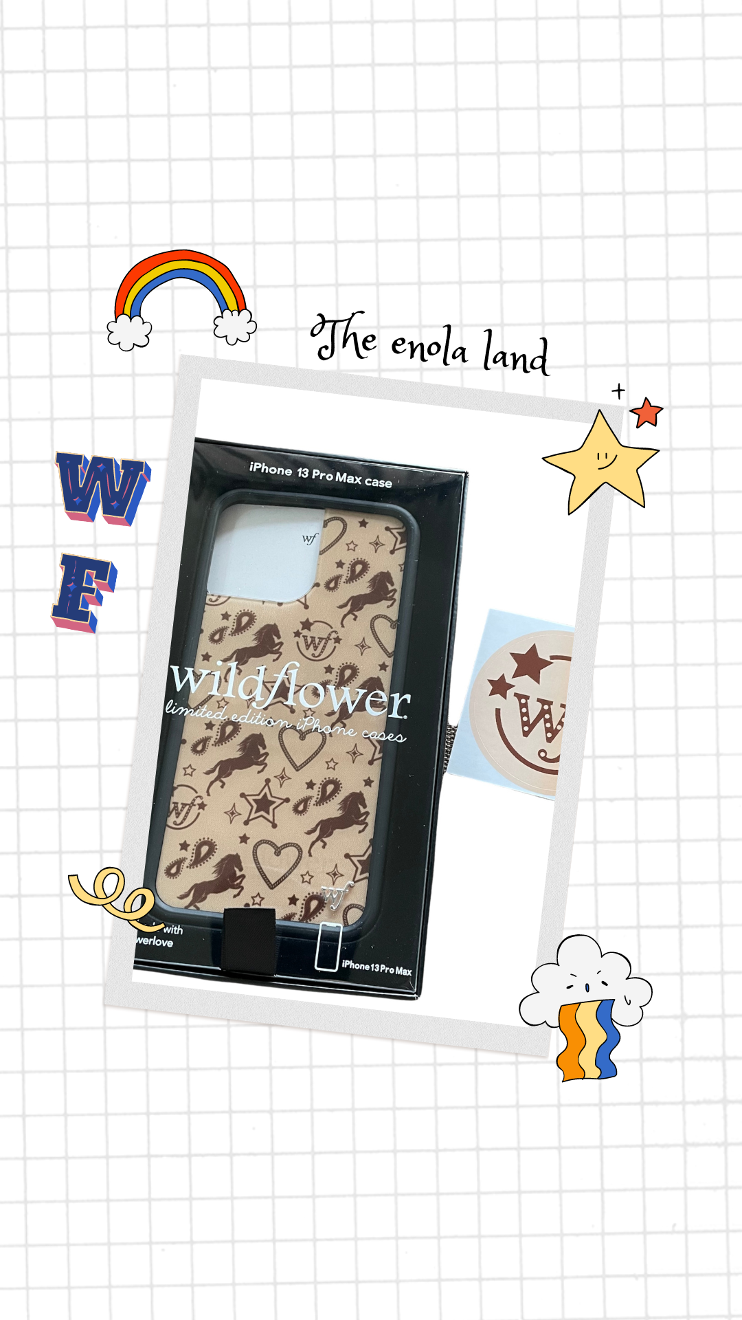 シ instock 13pro max♥︎Wildflower Cases USA🇺🇸