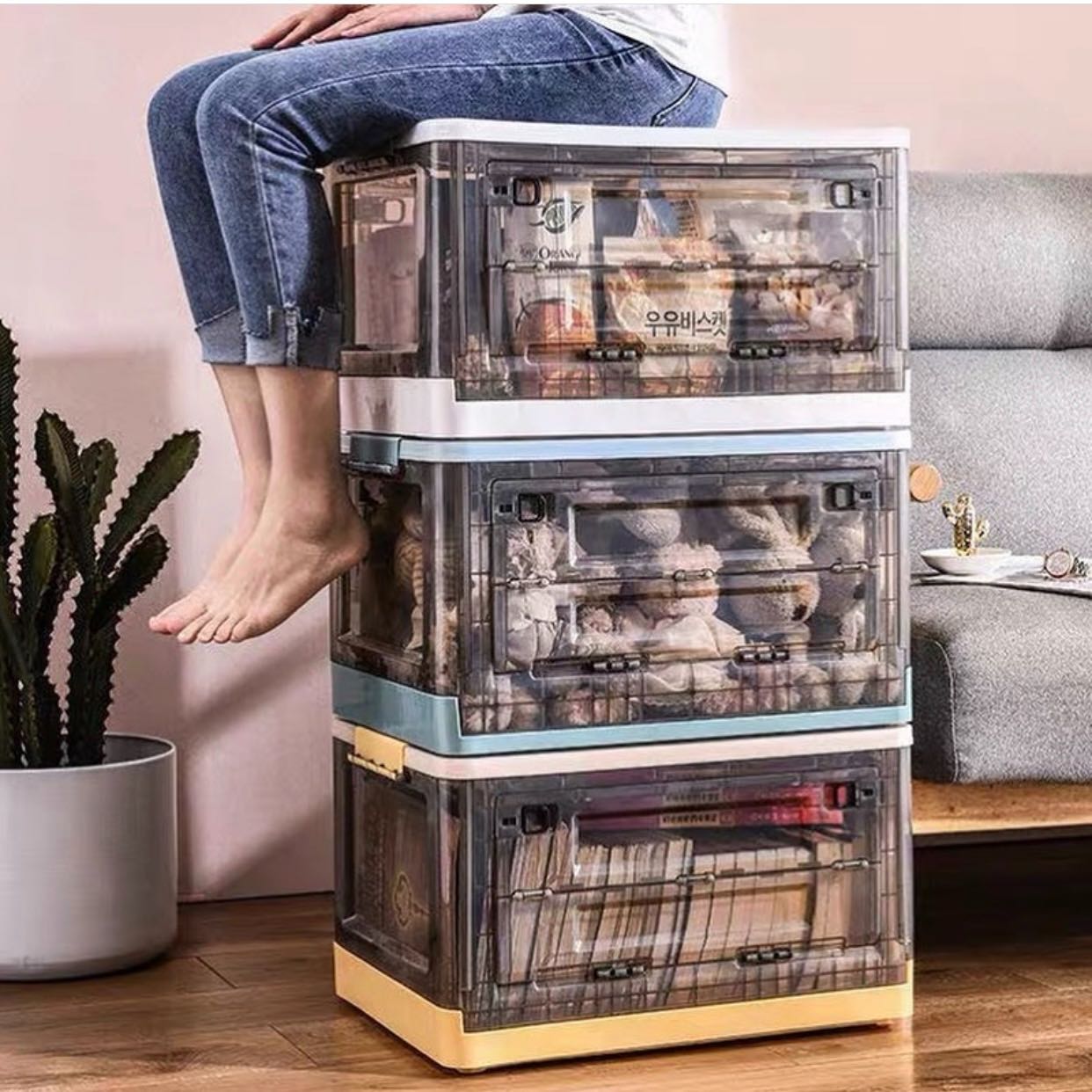 DIY Storage box กล่องเก็บของอเนกประสงค์ 📚🧸👜