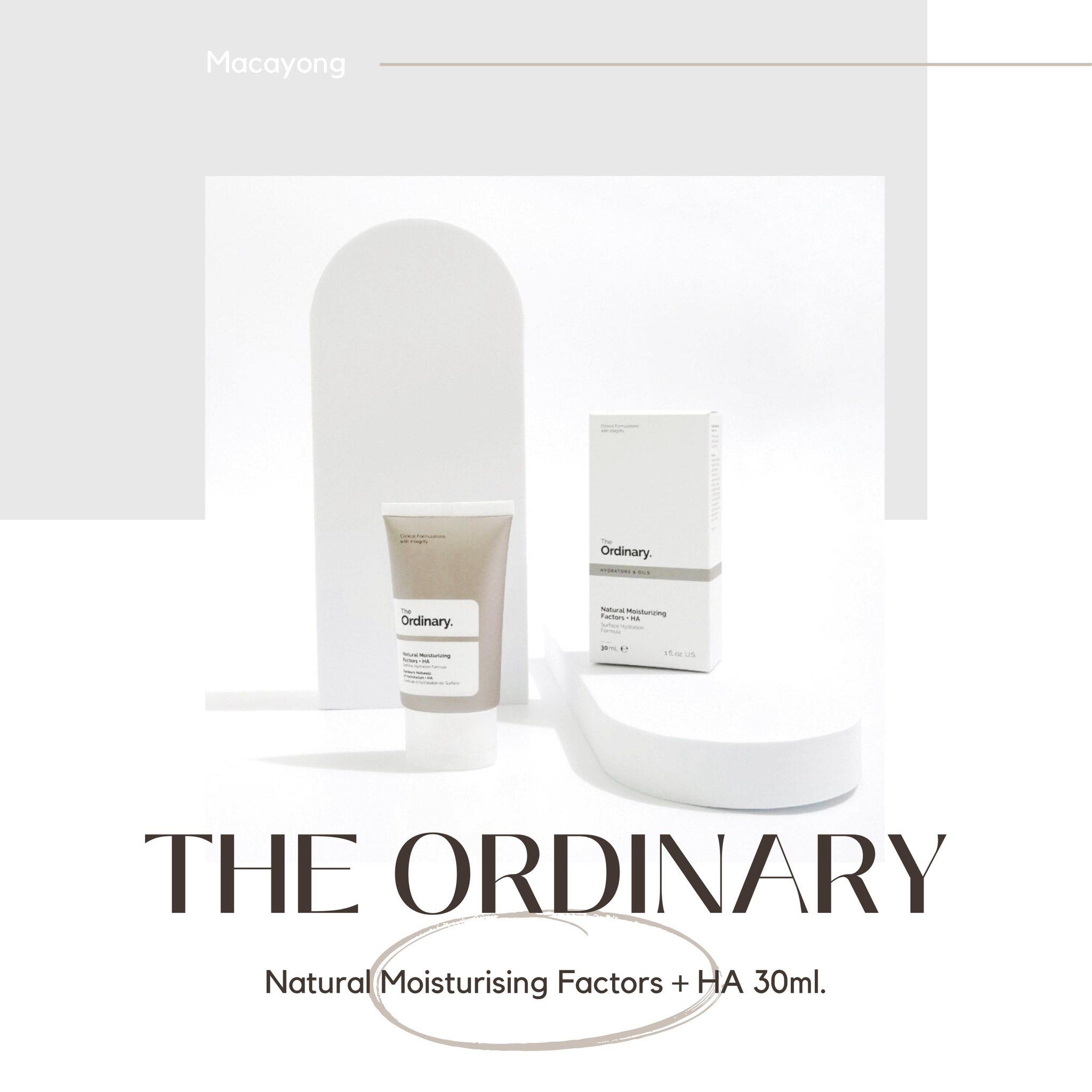 The Ordinary Natural Moisturising Factors + HA 