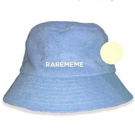 Toweling bucket hat (polar blue💎)