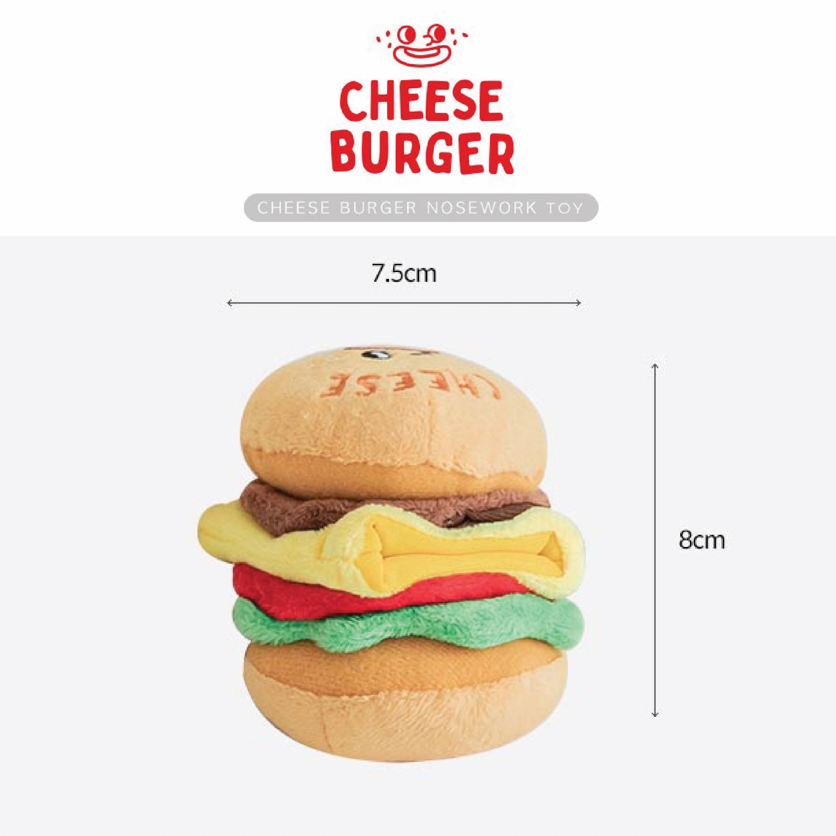 BITE ME ของเล่นสุนัข ของเล่นหมา BURGER DOG TOY เบอร์เกอร์ ของเล่นพร้อมส่ง