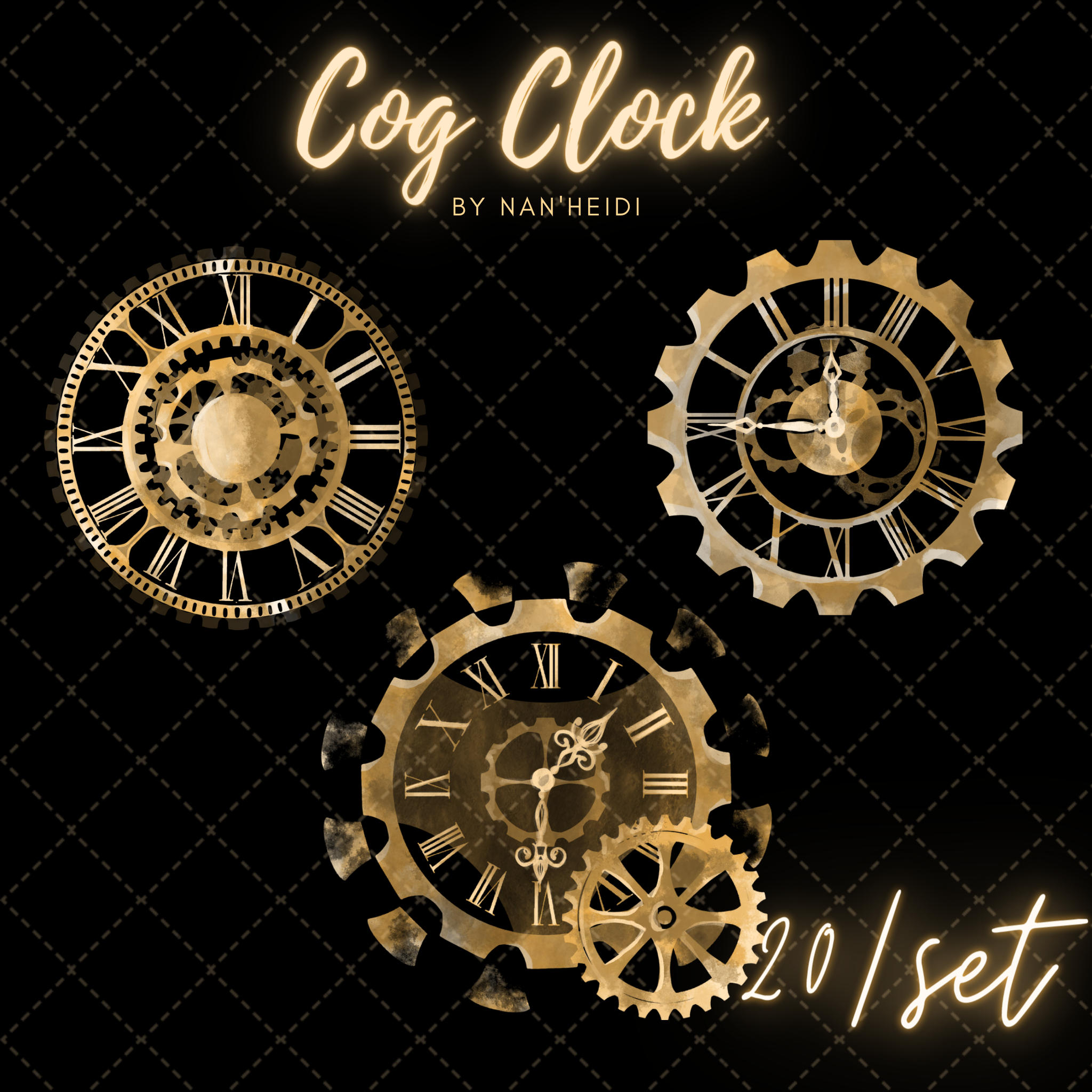 Cog Clock P6