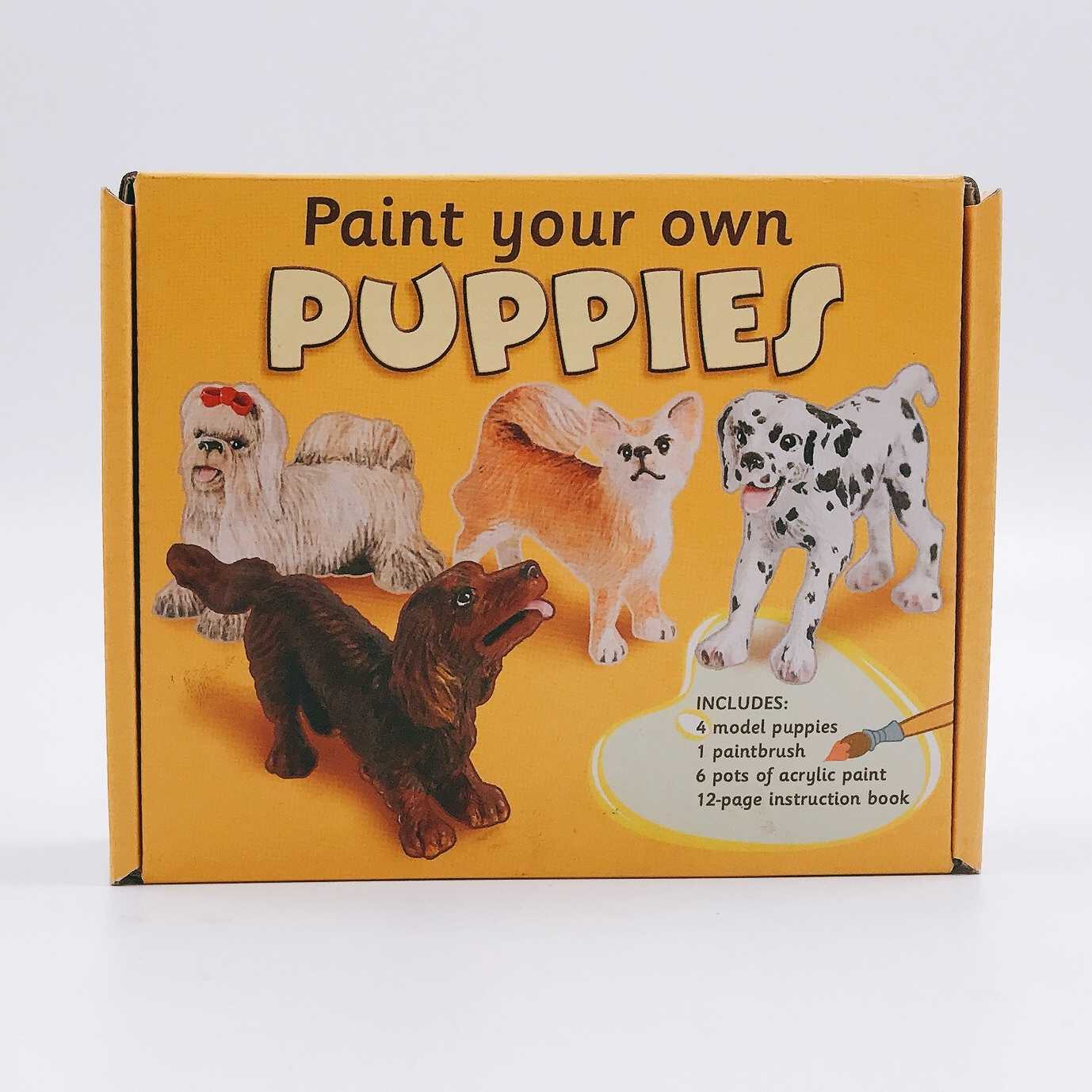 กิจกรรมระบาย Paint Your Own: Puppies