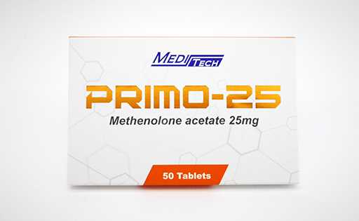 PRIMO-25 Methenolone acetate 25mg 50Tablets