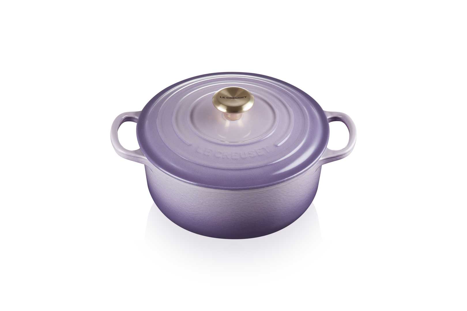 SIGNATURE ROUND CASSEROLE 22CM BLUE BELL PURPLE