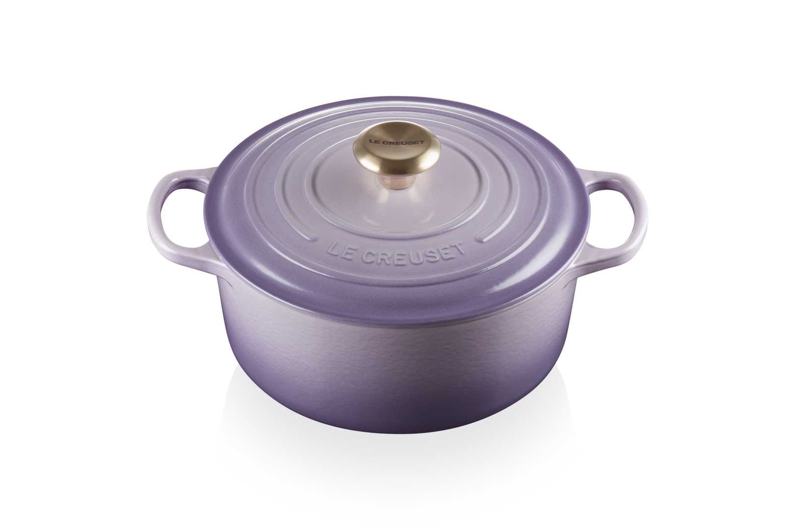 SIGNATURE ROUND CASSEROLE 24CM BLUE BELL PURPLE