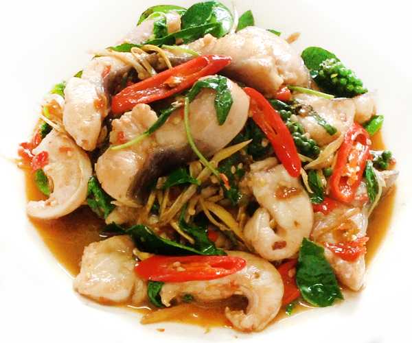 ผัดฉ่าปลาคัง