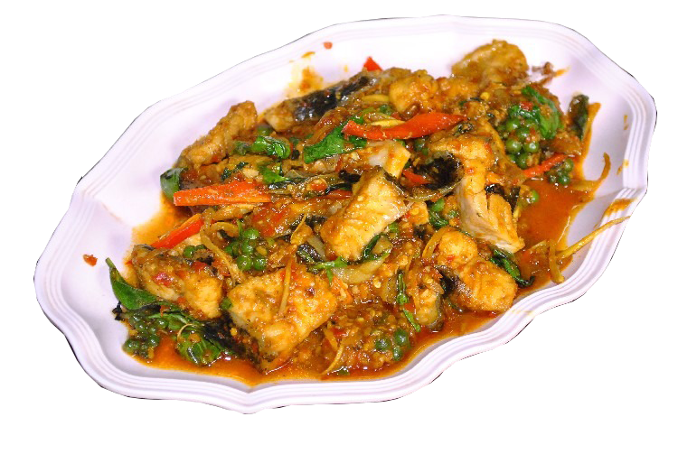 ผัดเผ็ดปลาคัง