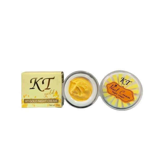 TM1232 : KT GOLD NIGHT CREAM เคทีโกลด์ ไนท์ครีม 10g.