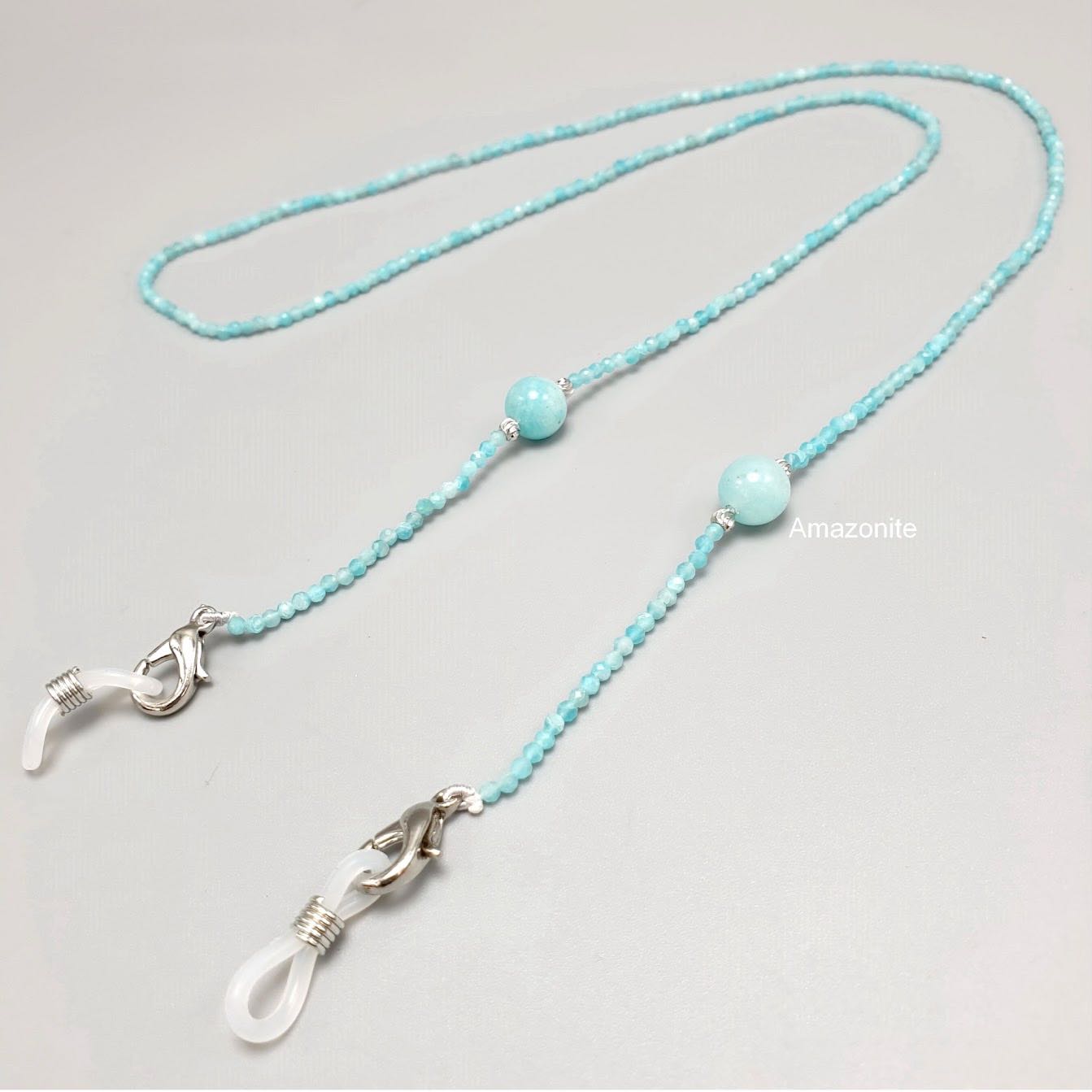 Amazonite Mask Chain AMZ สร้อยคล้องแมสอมาโซไนท์