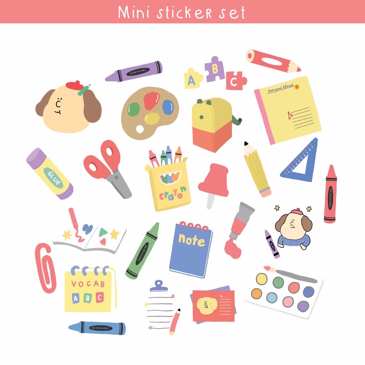 Digital file - Mini sticker