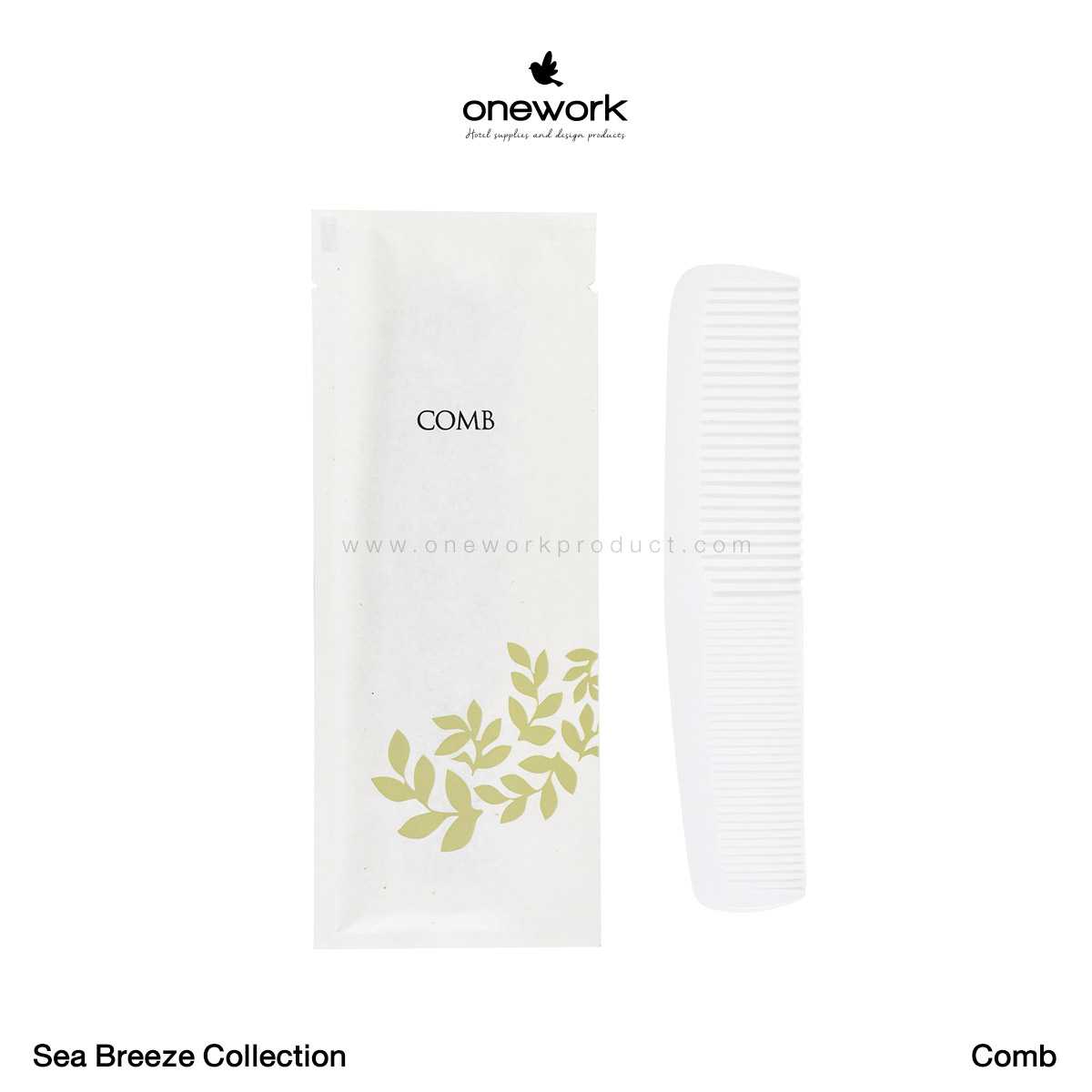 (100pcs.) วันเวิร์ค หวี ซี บรีซ คอลเลคชั่น Onework Comb Sea Breeze Collection