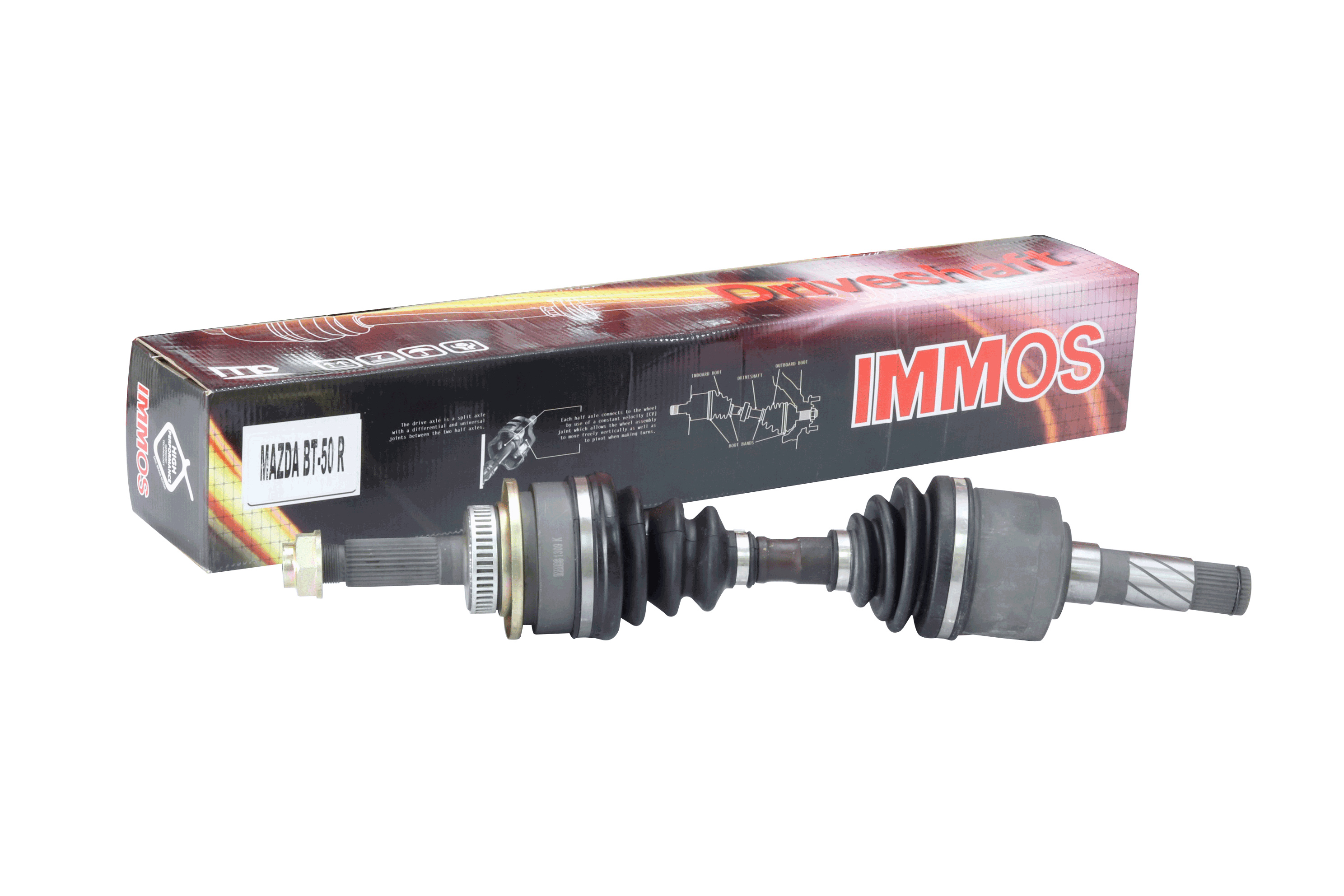 หัวเพลาทั้งเส้นยาวimmos  MAZDA BT-50 R