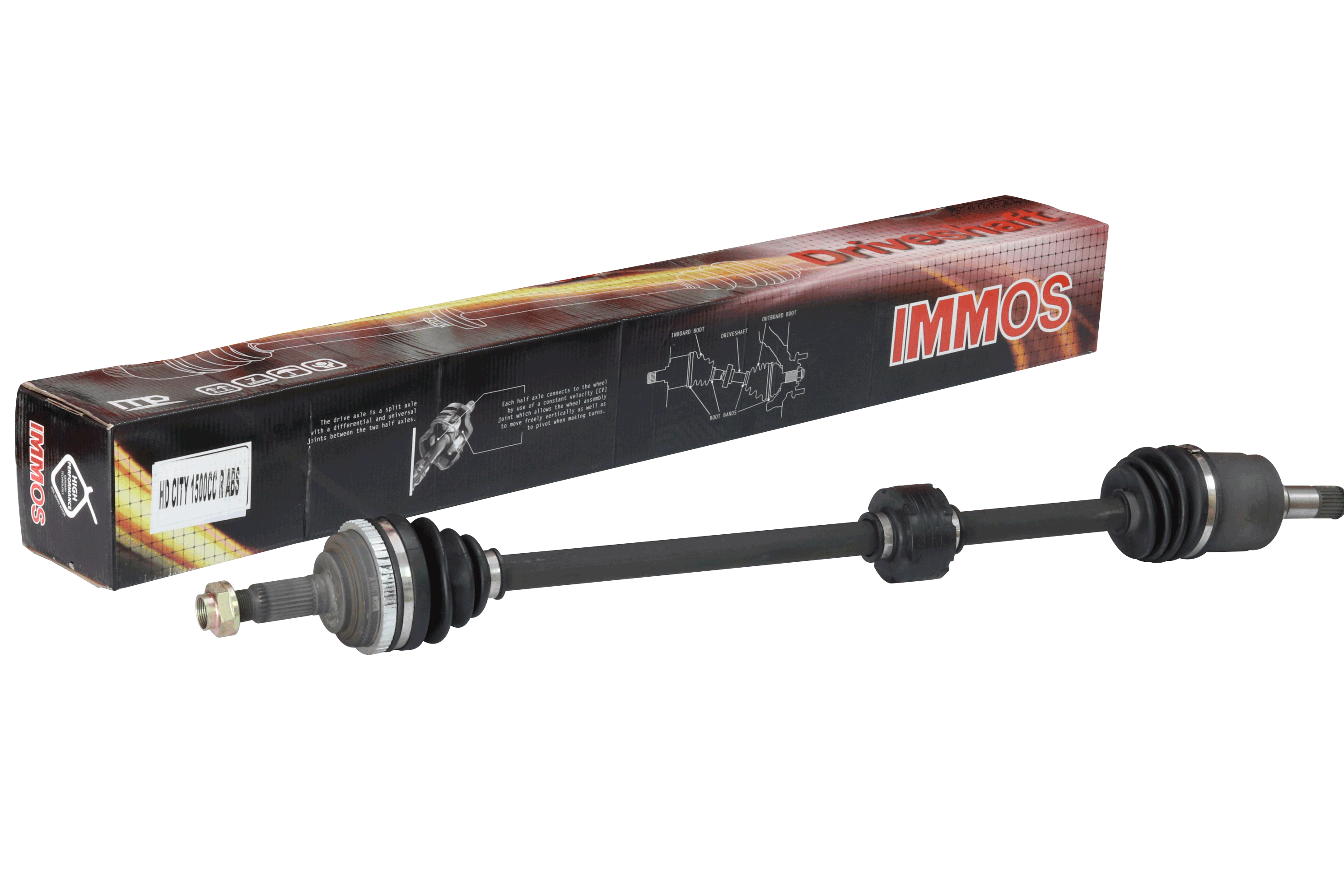 หัวเพลาทั้งเส้นยาวimmos  HD CITY 1500CC R ABS