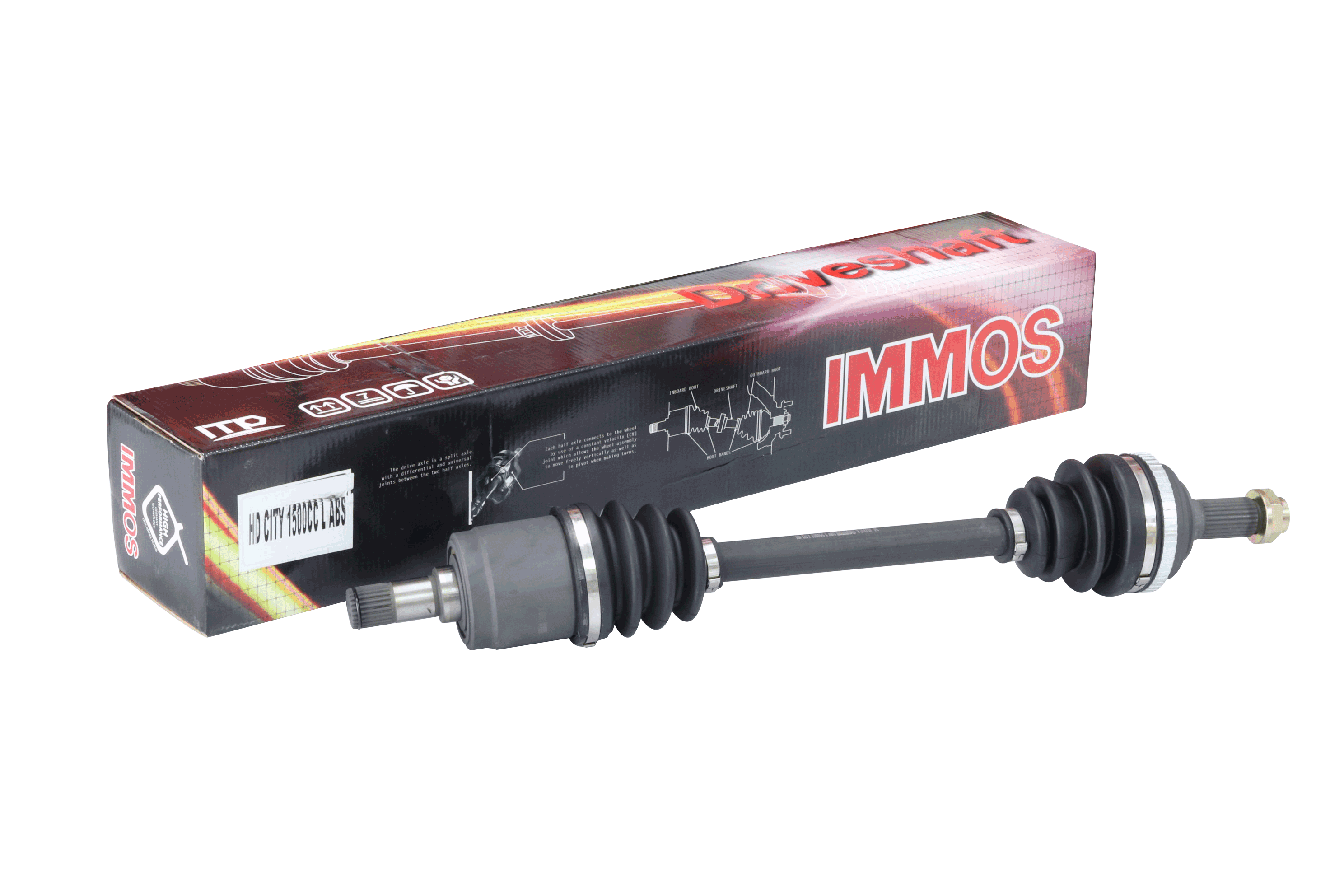 หัวเพลาทั้งเส้นสั้นimmos  HD CITY 1500CC L ABS