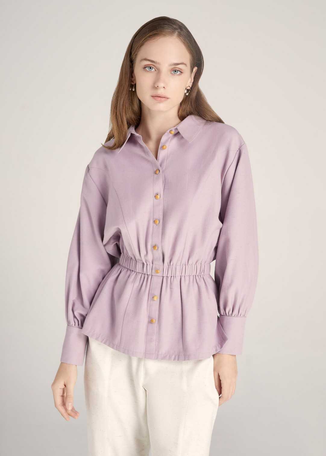 Satin Blouse Long Sleeve