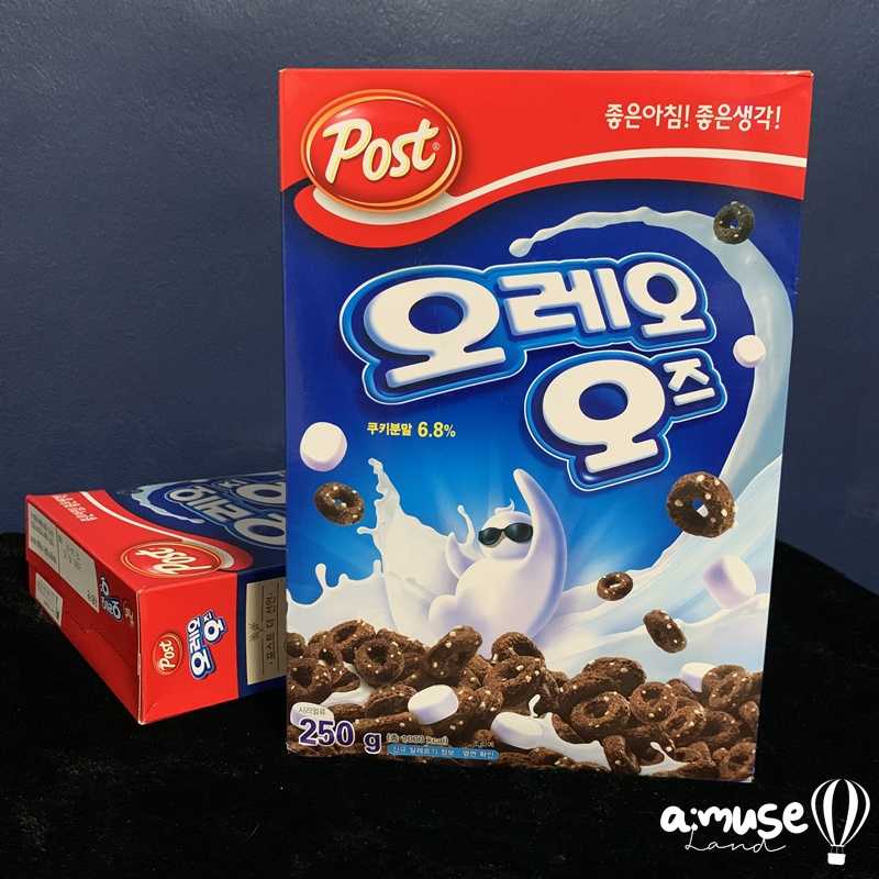 (พร้อมส่ง - หมดอายุ 23 ก.ย. 65) Oreo’s cereal - ซีเรียลโอริโอ้ ขนาด 250 g.