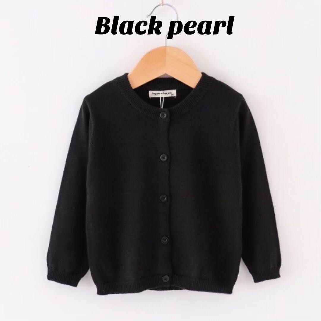 Black pearl เสื้อคาดิแกนเด็ก
