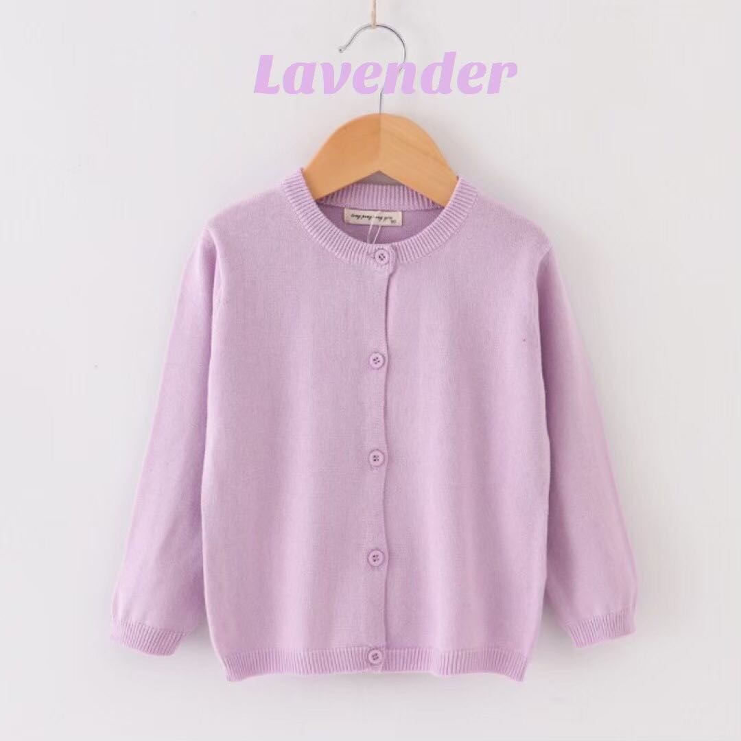 Lavender เสื้อคาดิแกนเด็ก