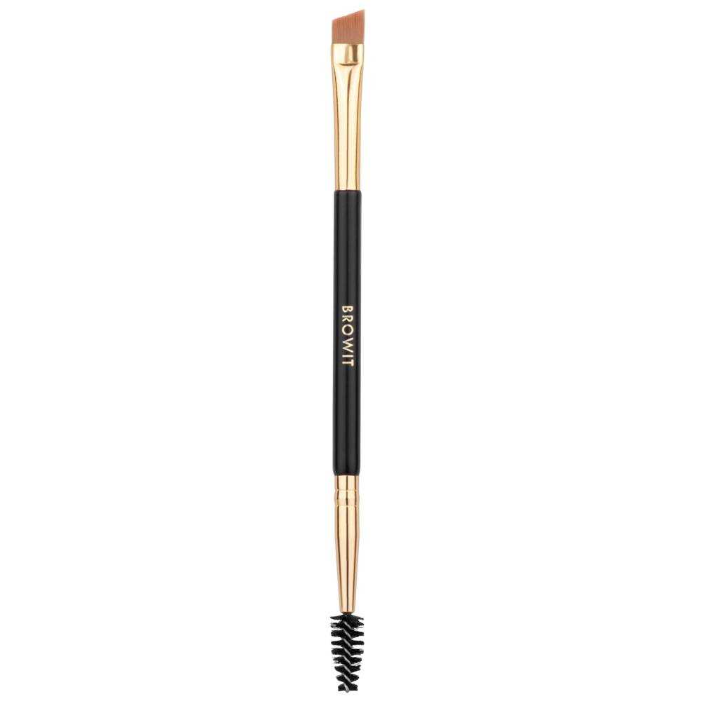 แปรงตัดเฉียง หัวเกลียว ► Official Account Browit Professional Brow Angle Brush & Brow Spoolie
